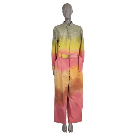 Multicolor Dioraura Cotton Jumpsuit 